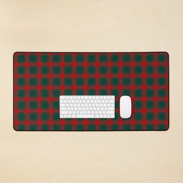 Middleton tartan desk mat