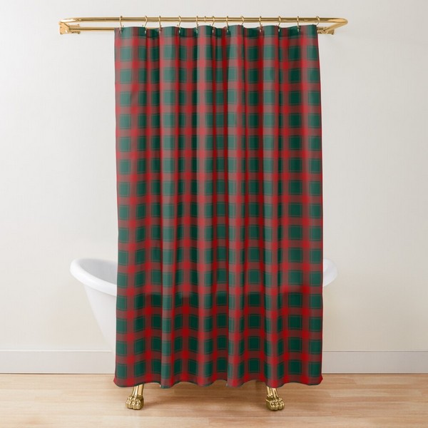 Middleton tartan shower curtain
