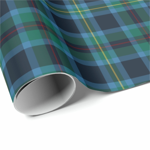 Miller tartan wrapping paper