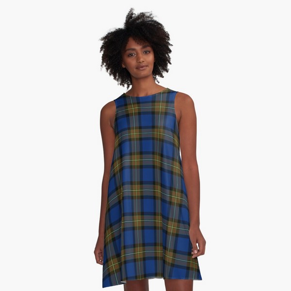 Minnock tartan a-line dress