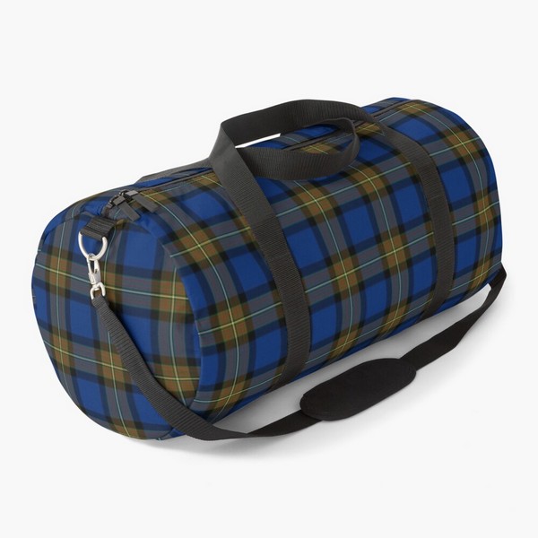 Minnock tartan duffle bag