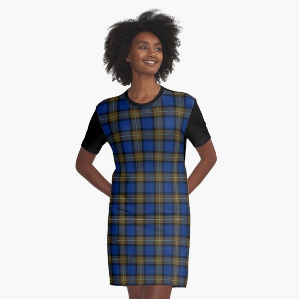 Minnock tartan tee shirt dress