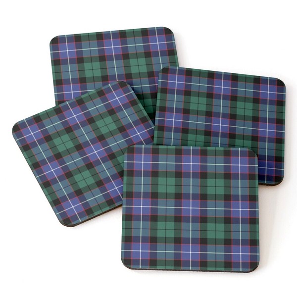 Clan Mitchell Tartan Coasters