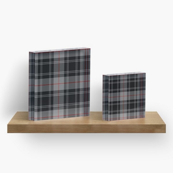 Moffat tartan acrylic block