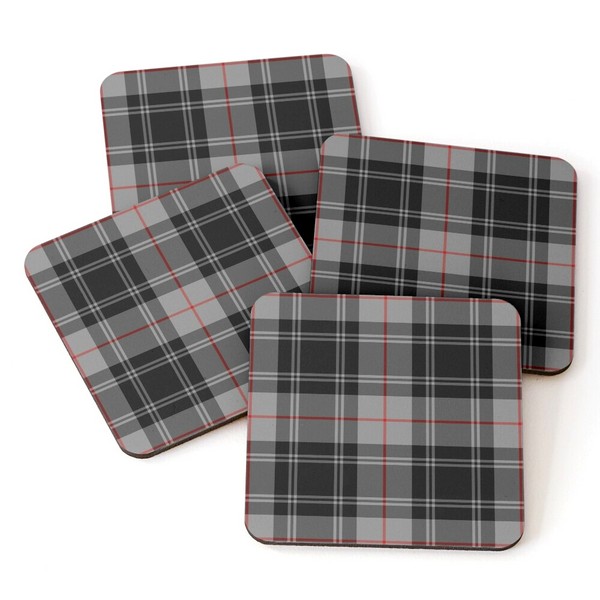 Clan Moffat Tartan Coasters