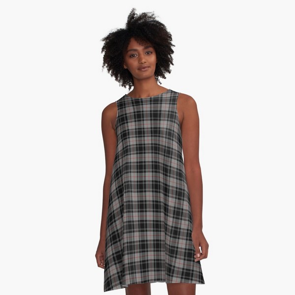 Moffat tartan a-line dress