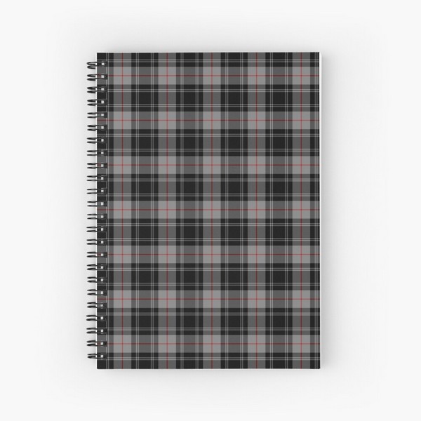 Moffat tartan spiral notebook