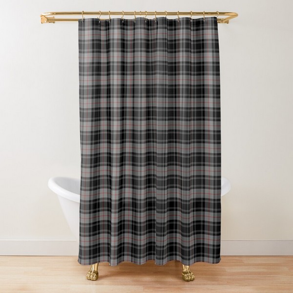 Clan Moffat Tartan Shower Curtain