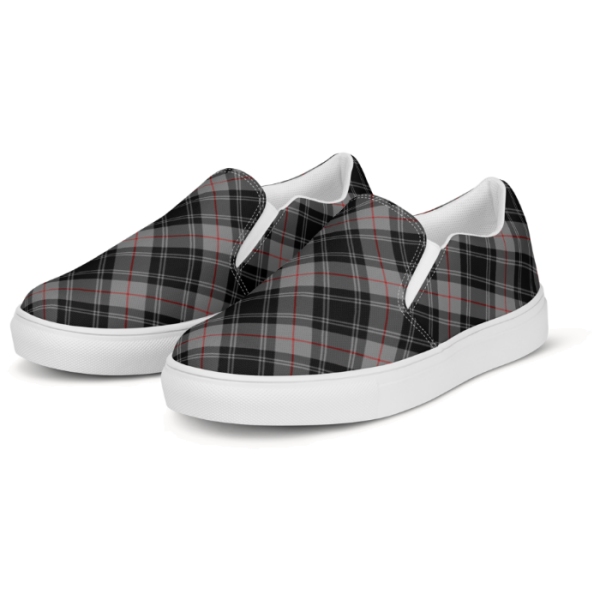 Clan Moffat Tartan Slip-On Shoes