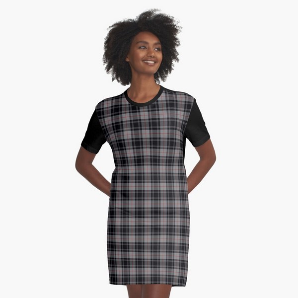 Moffat tartan tee shirt dress