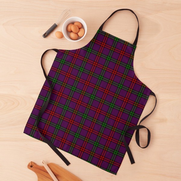 Montgomery tartan apron