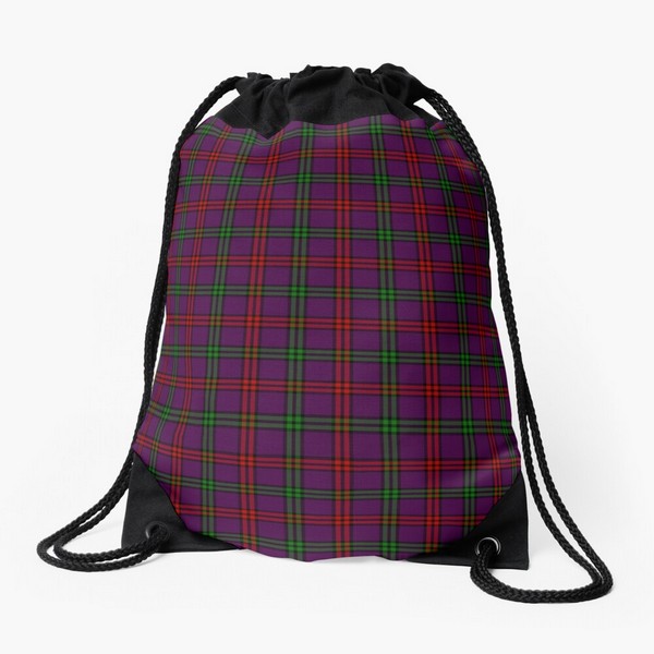 Montgomery tartan drawstring bag