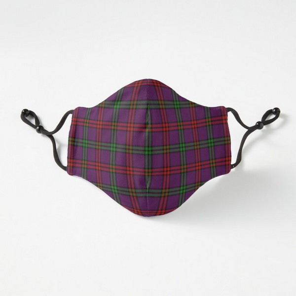 Montgomery tartan fitted face mask