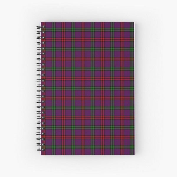 Montgomery tartan spiral notebook