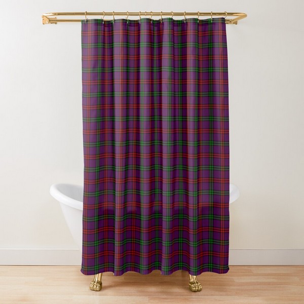 Montgomery tartan shower curtain