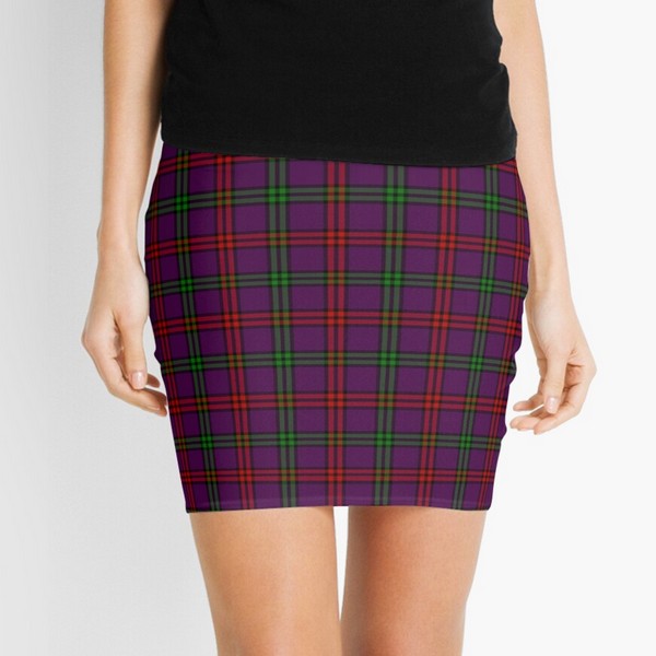 Montgomery tartan mini skirt