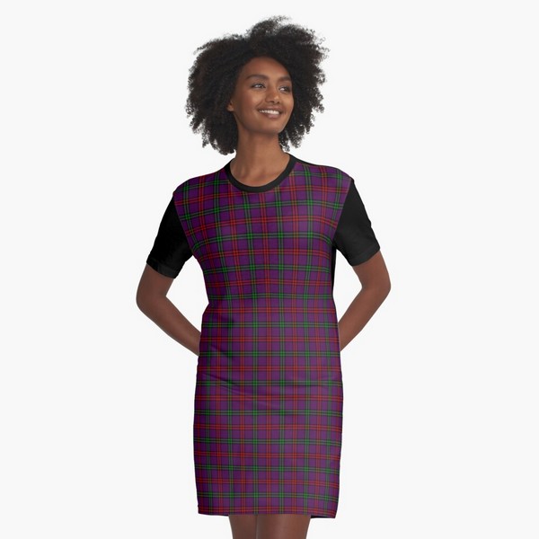 Montgomery tartan tee shirt dress