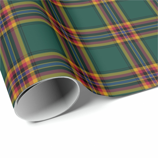 Moran tartan wrapping paper