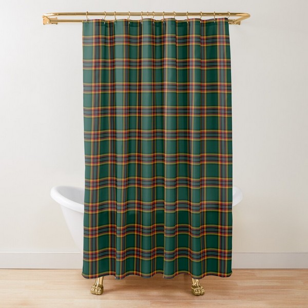 Moran tartan shower curtain