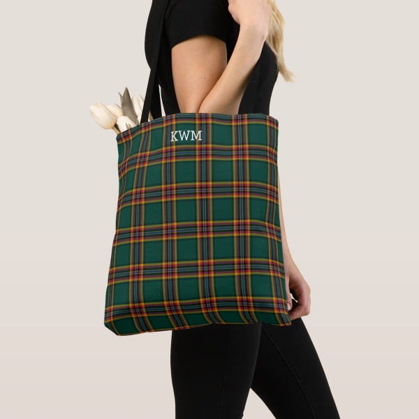 Clan Moran Tartan Tote Bag