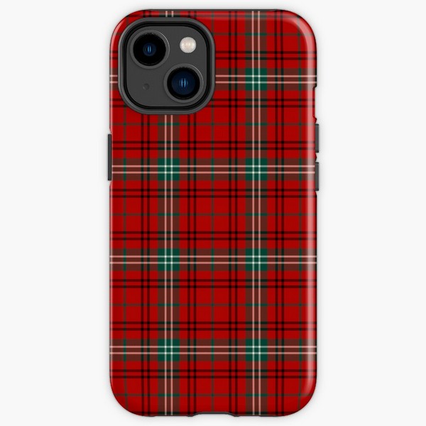 Morrison tartan iPhone case