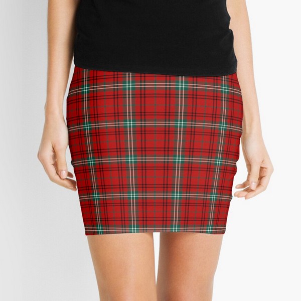 Morrison tartan mini skirt