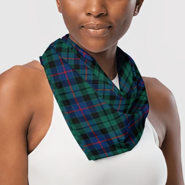 Morrison tartan bandana with UPF protection