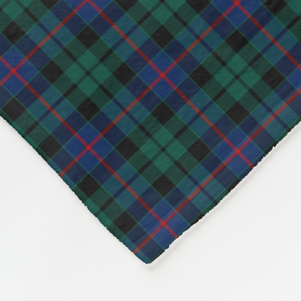 Morrison tartan fleece blanket