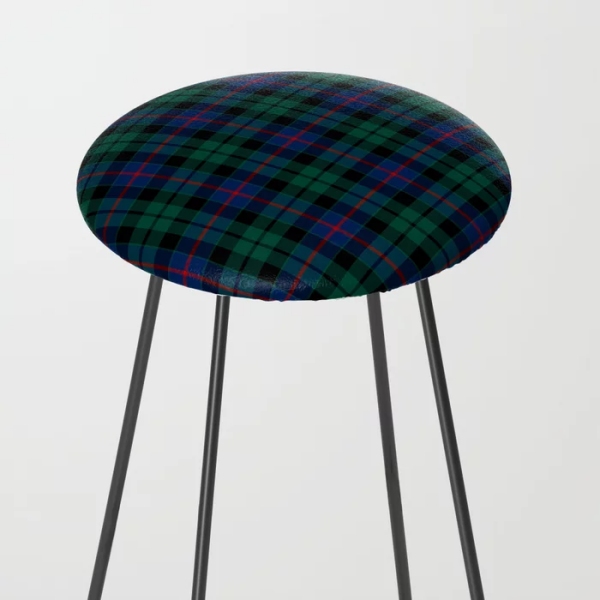 Morrison tartan counter stool
