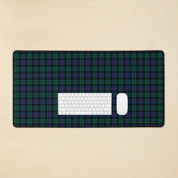 Clan Morrison Green Tartan Desk Mat