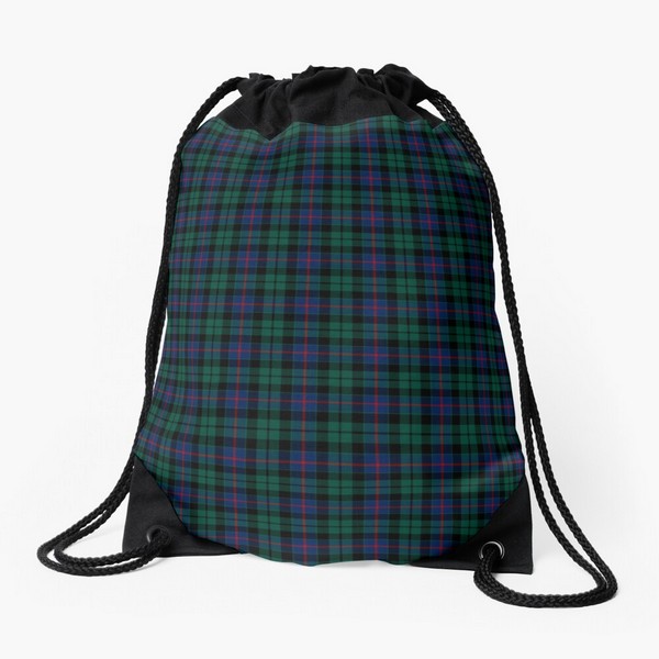 Morrison tartan drawstring bag