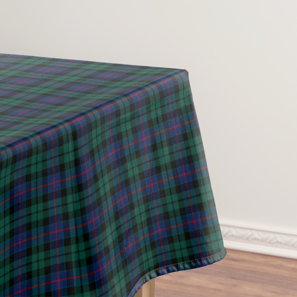 Morrison tartan tablecloth