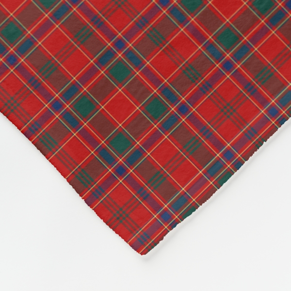 Munro tartan fleece blanket