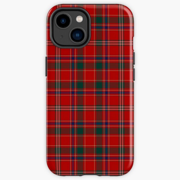 Clan Munro Tartan iPhone Case