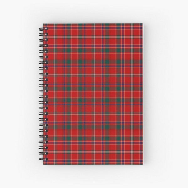 Munro tartan spiral notebook