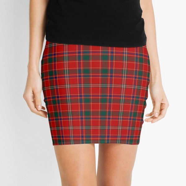 Munro tartan mini skirt