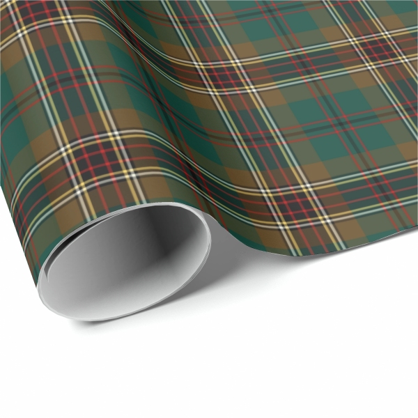 Murphy tartan wrapping paper