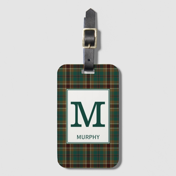 Clan Murphy Tartan Bag Tag