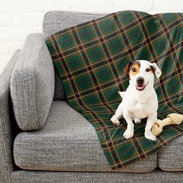 Murphy tartan pet blanket