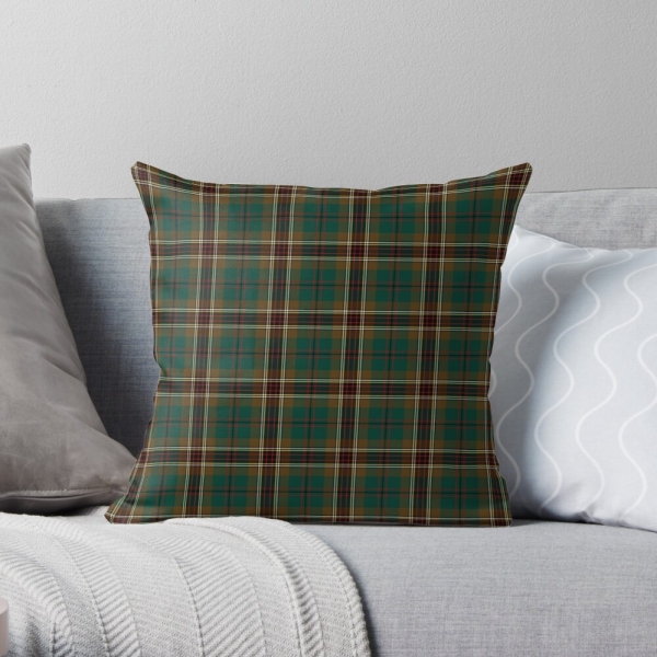 Murphy Tartan throw pillow