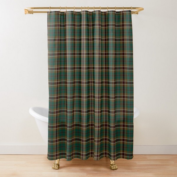 Murphy tartan shower curtain