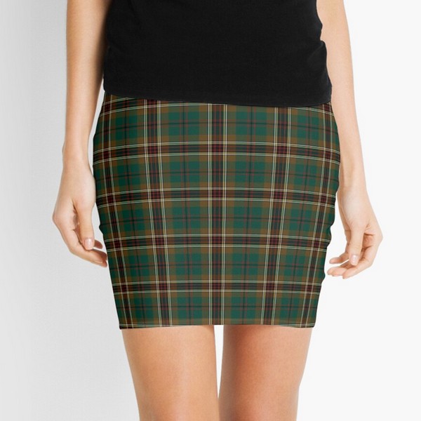 Murphy tartan mini skirt