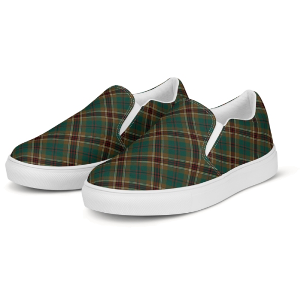 Clan Murphy Tartan Slip-On Shoes