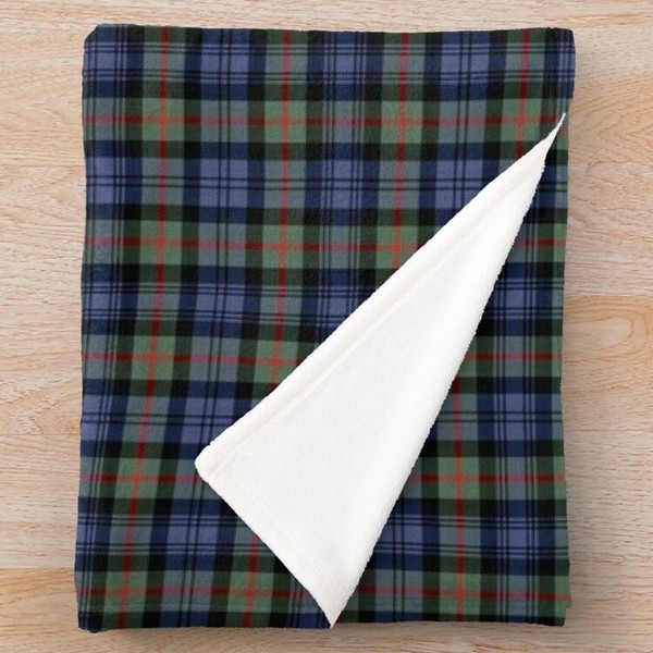 Murray Ancient tartan fleece throw blanket