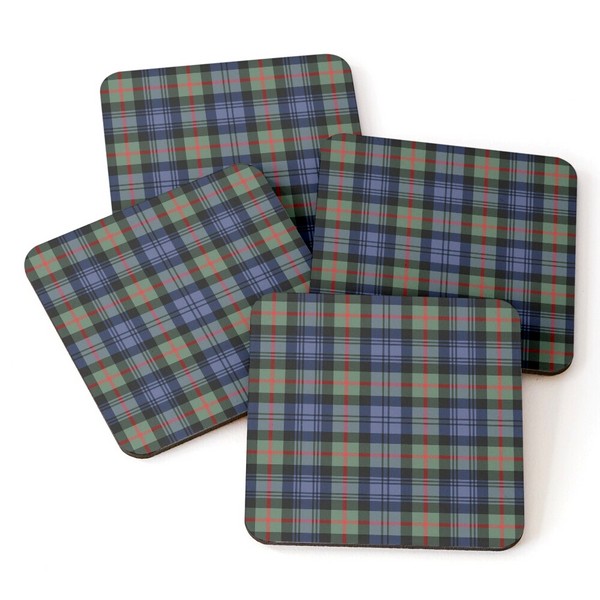 Murray Ancient tartan beverage coasters