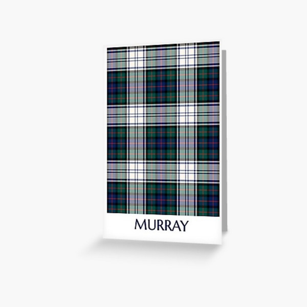 Murray Dress tartan greeting card
