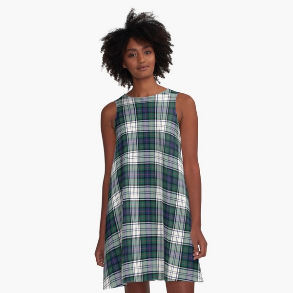 Murray Dress tartan a-line dress