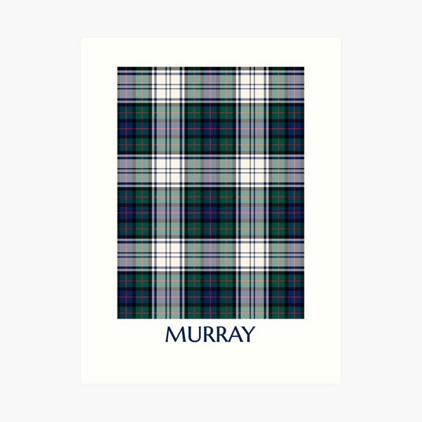 Murray Dress tartan art print