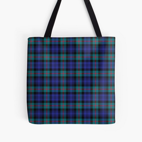 Murray Modern tartan tote bag