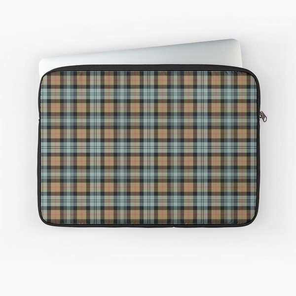 Murray Weathered tartan laptop sleeve